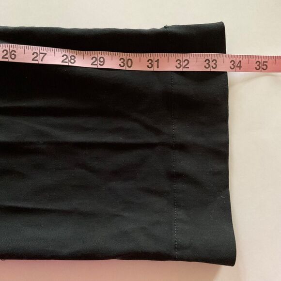 NYDJ Trouser Pant Sz 4 30x33.5 Black Original Sliiming Bootcut LiftXTuck Stretch - Picture 13 of 14